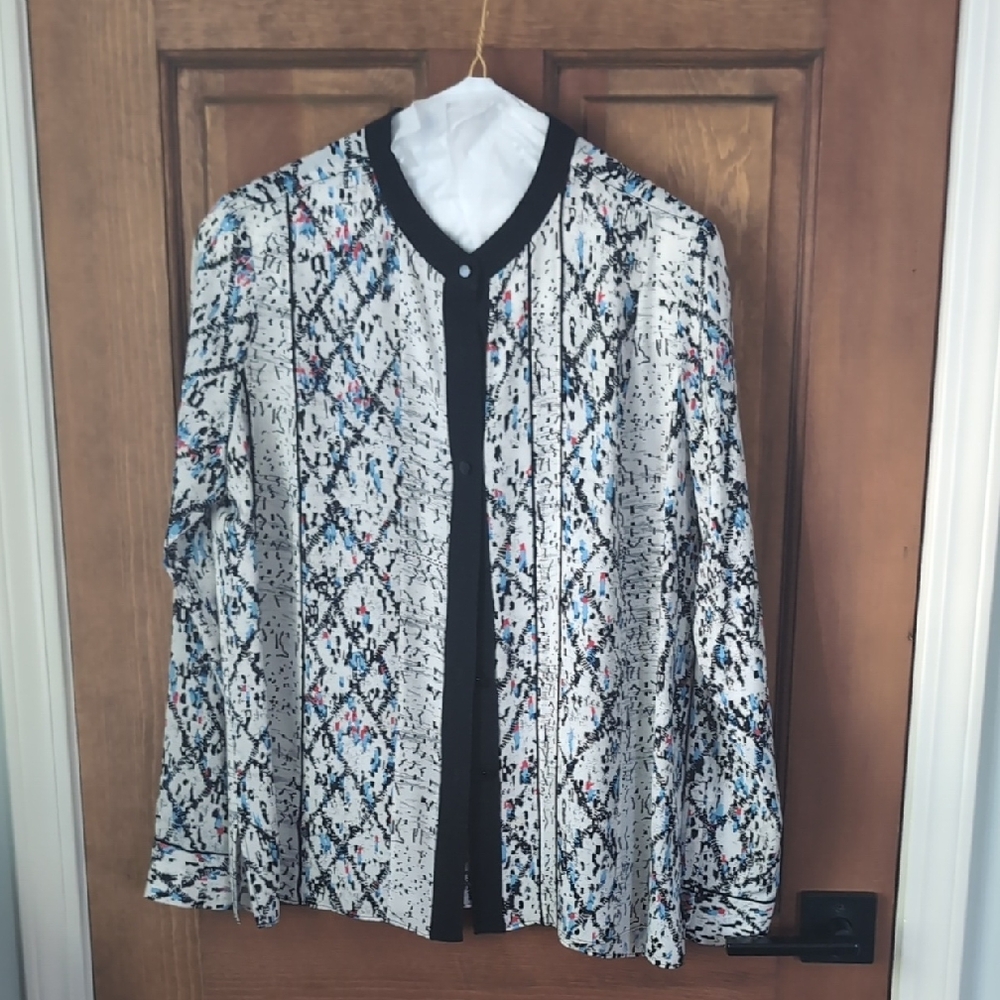 Proenza Schouler Black and White Women's Blouse